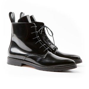 INCH2 Dapper Pointed Toe Lace-Up Boots (size 37)